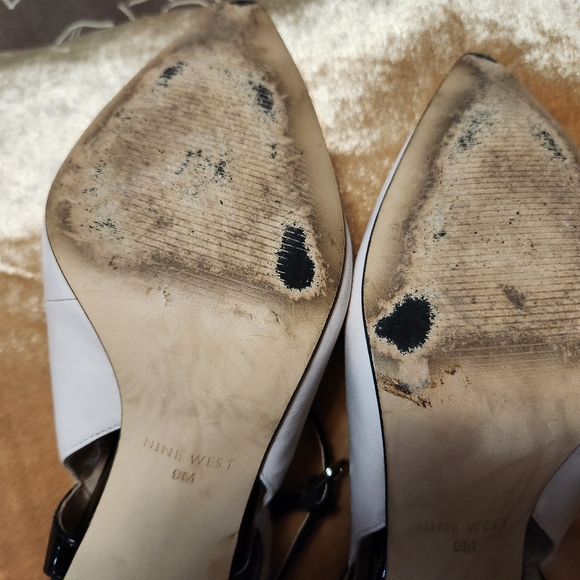 Dressy Nine West open back shoes - Picture 3 of 5